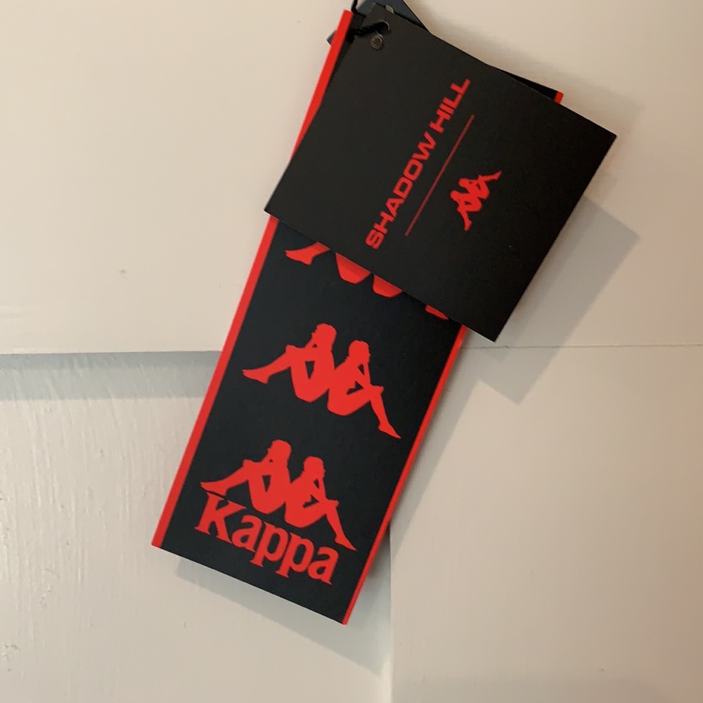 Kappa x Shadow Hill Serem Crop Top Red Large - Picture 5 of 11